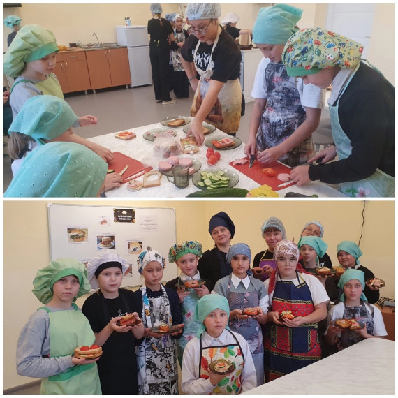 "Вкусные уроки": в школе стартовала Кулинарная мастерская для 5-7 классов.