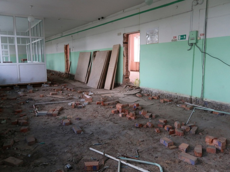 Ежегодно в Катайском районе проводится капитальный ремонт образовательных учреждений.
